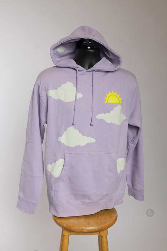 Clouded Dream Hoodie - Purple